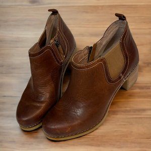 Women's Brown Dansko Ankle Boots - Size 36 EU (5.5-6 US) - Excellent Condition